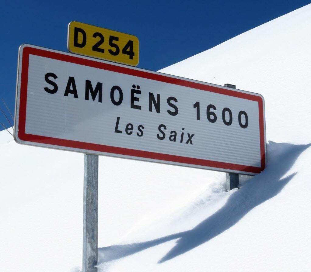 Samoens 1600 Studio Au Pied Des Pistes Exteriör bild